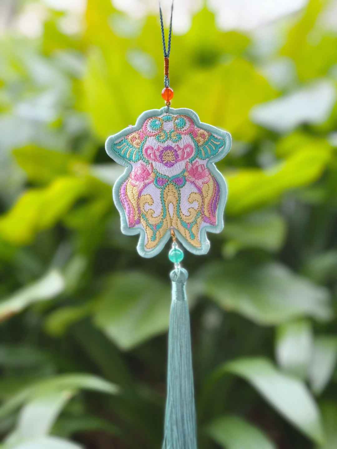 Twin Koi Blessings Tassel Charm - 3LittlePicks