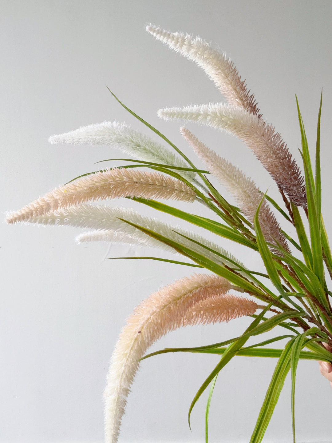 Faux Foxtail Grass Spray (3 colours)
