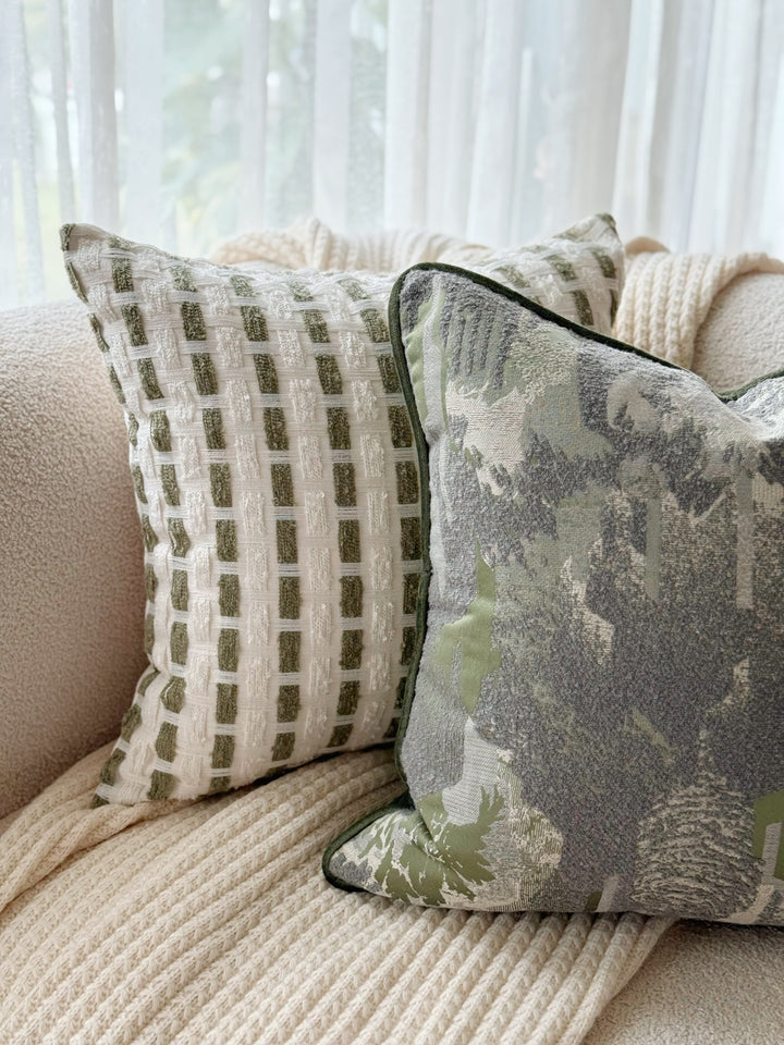 Verdant Mist Cushion Cover