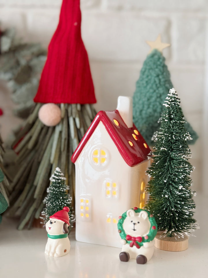 PRE-ORDER (26-30 Oct): Red Roof Light-Up Porcelain Village Collection (4 options)