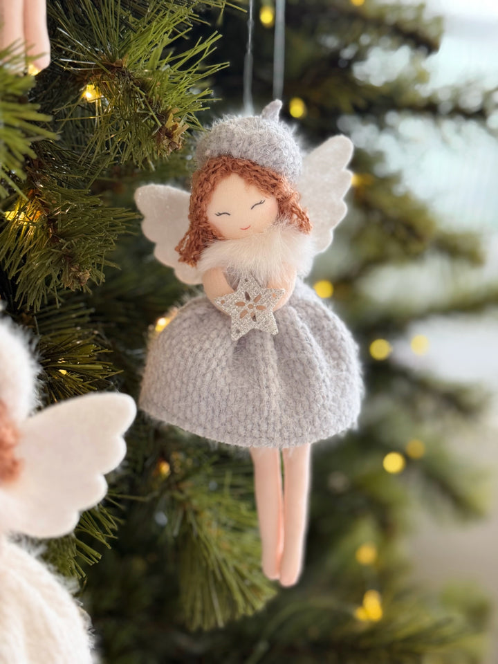 PRE-ORDER (23-28 Oct): Dreamy Winter Angel Hanging Ornament (3 colours)