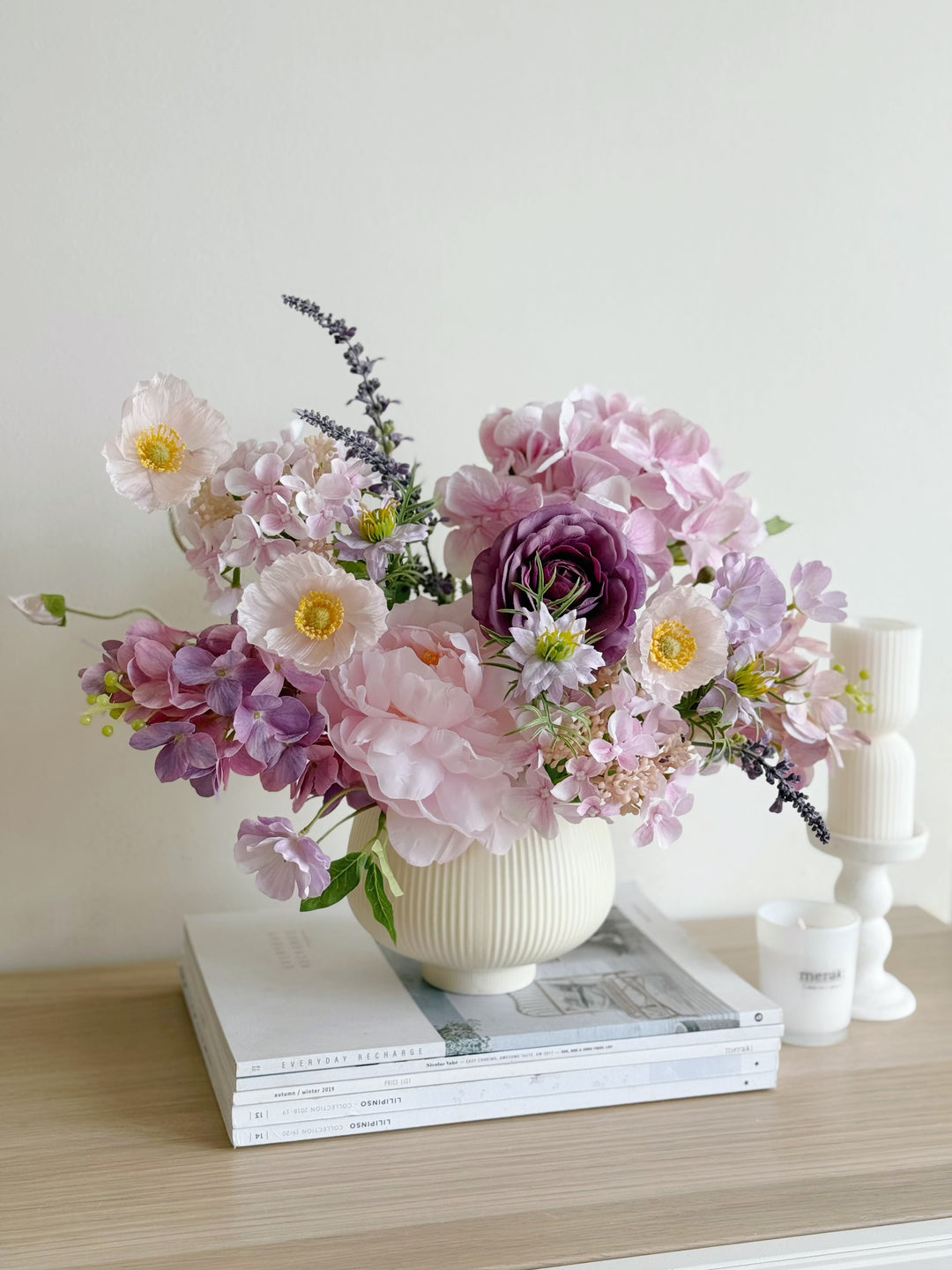 PRE-ORDER (9-15 Jun): Lavender Blush Reverie in the Pot (1-sided)