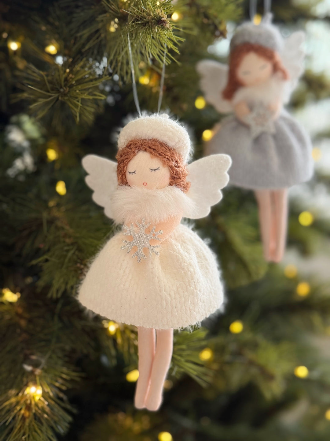 PRE-ORDER (23-28 Oct): Dreamy Winter Angel Hanging Ornament (3 colours)