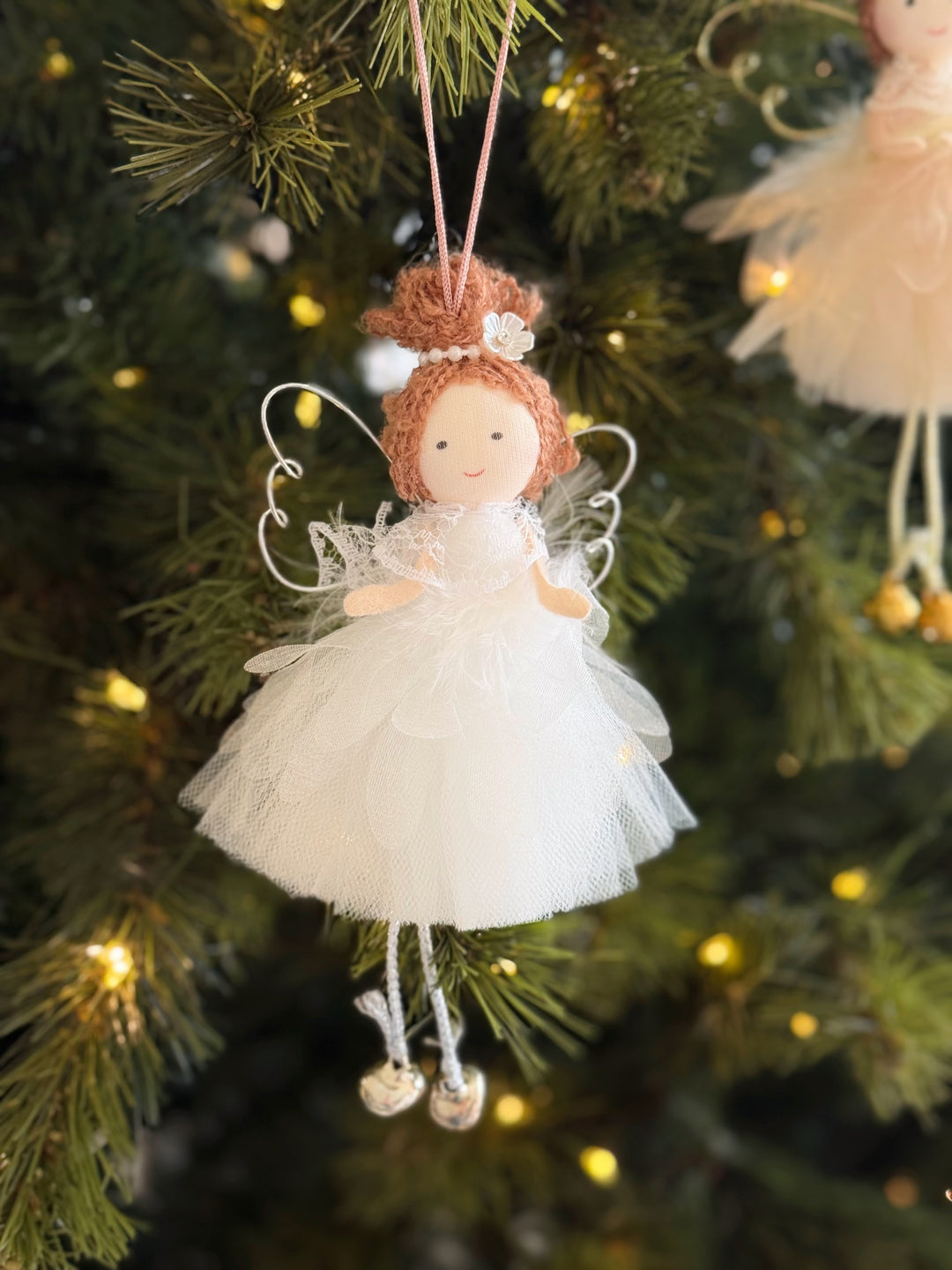 Petal Tulle Fairy Hanging Ornament (3 options)