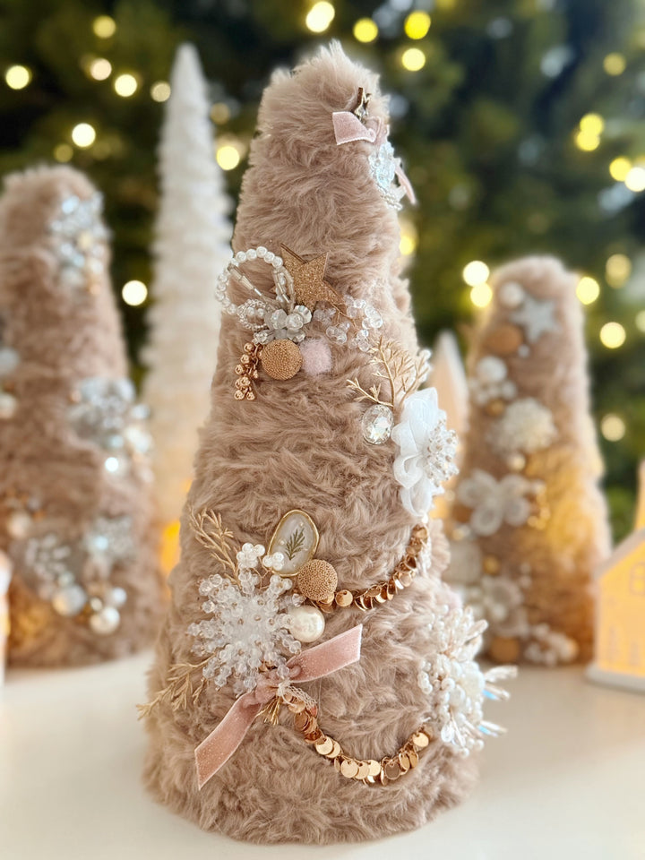 Latte Wishes Handmade Faux Fur Tree (3 options)