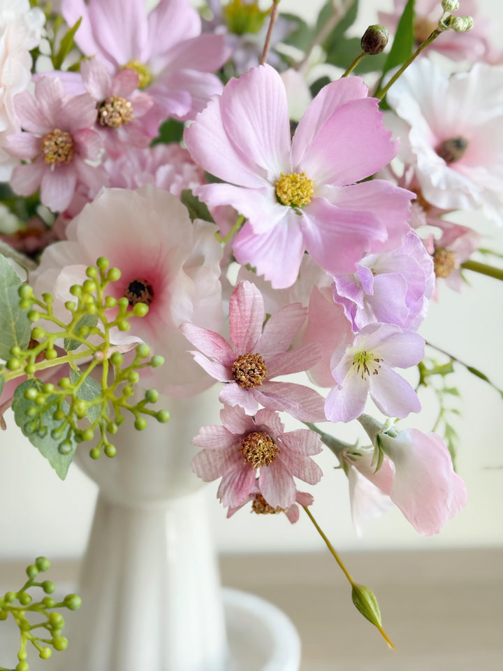 Blushing Garden Reverie In The Vase (1-sided)