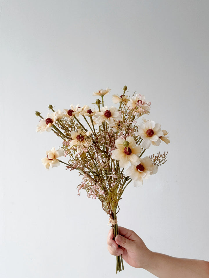 Wild Berry Cosmos Faux Flower Bundle