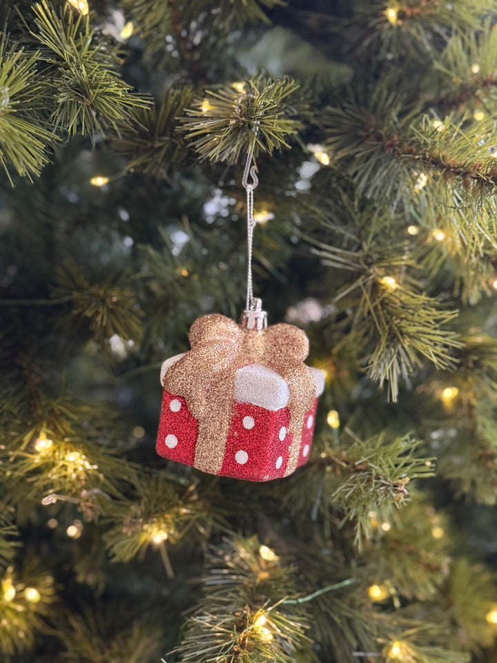 Sparkle Gift Box Ornament