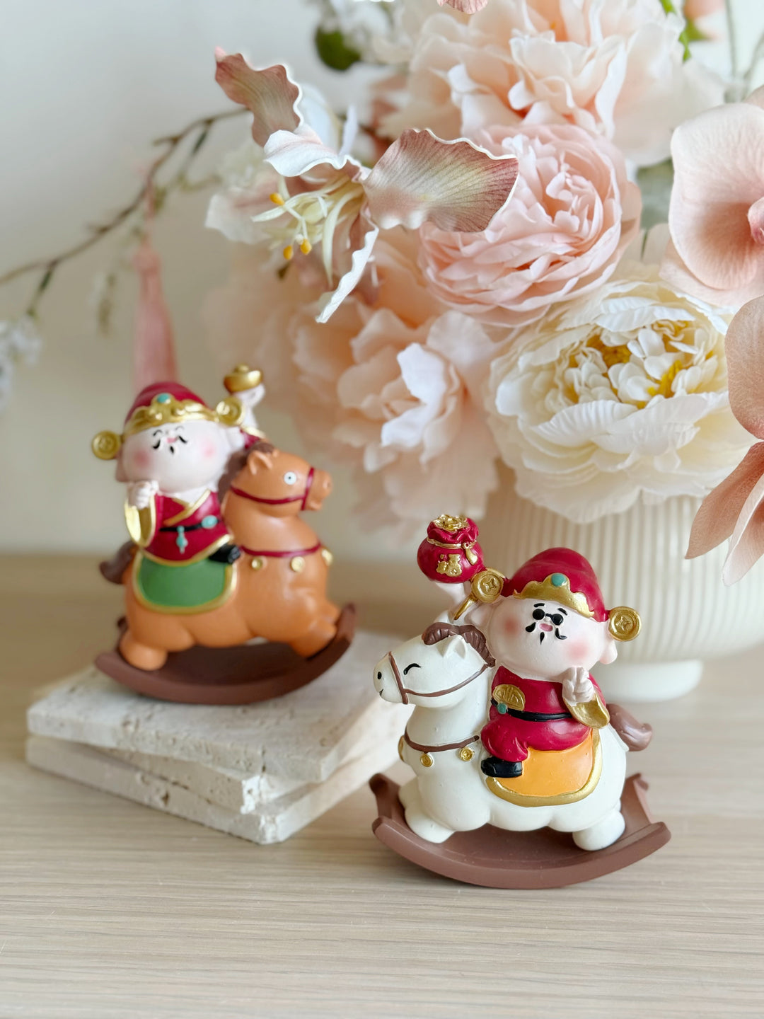 Fortune God Rock-a-Huat Horse Ornament (2 options)