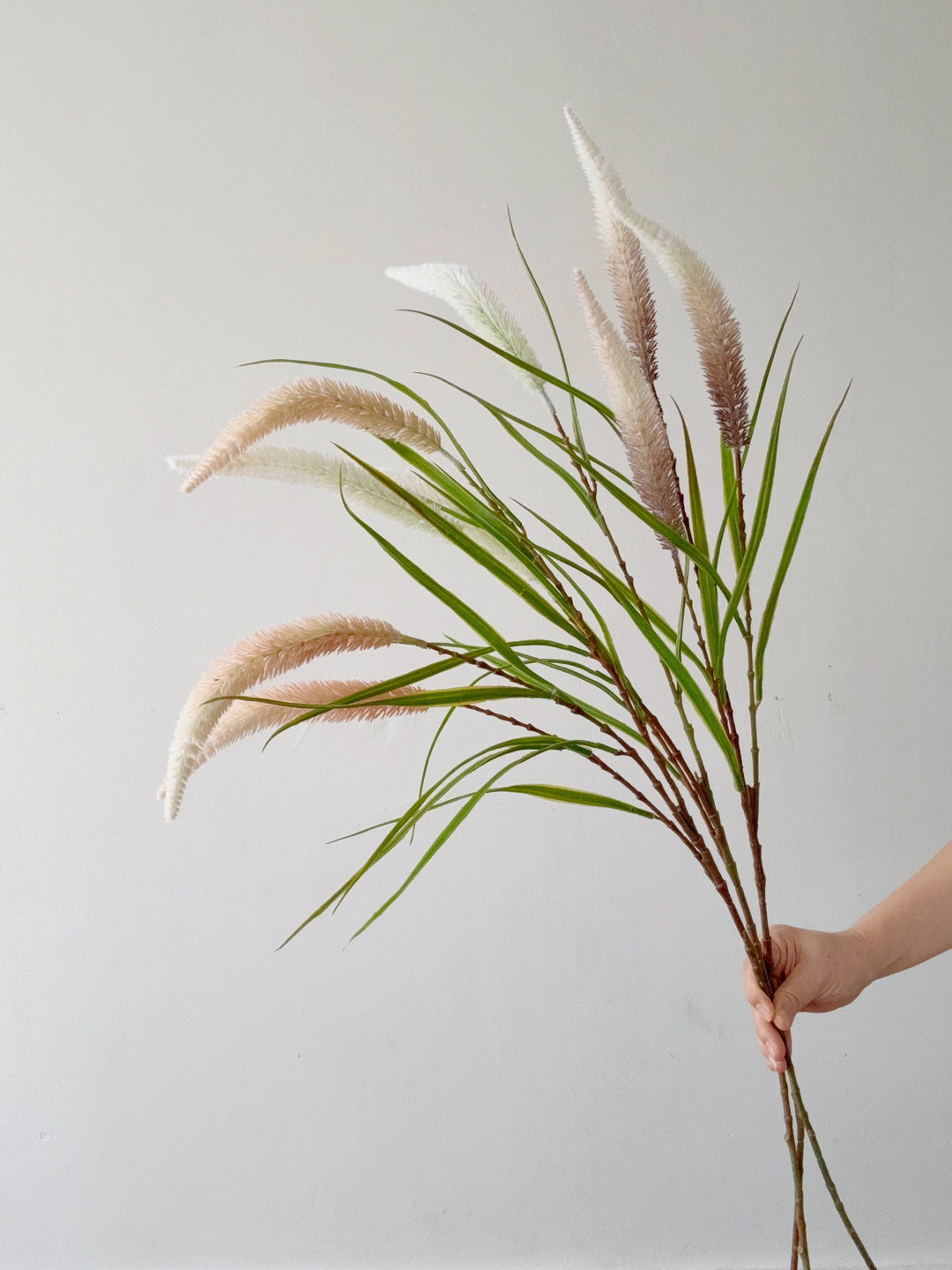 Faux Foxtail Grass Spray (3 colours)