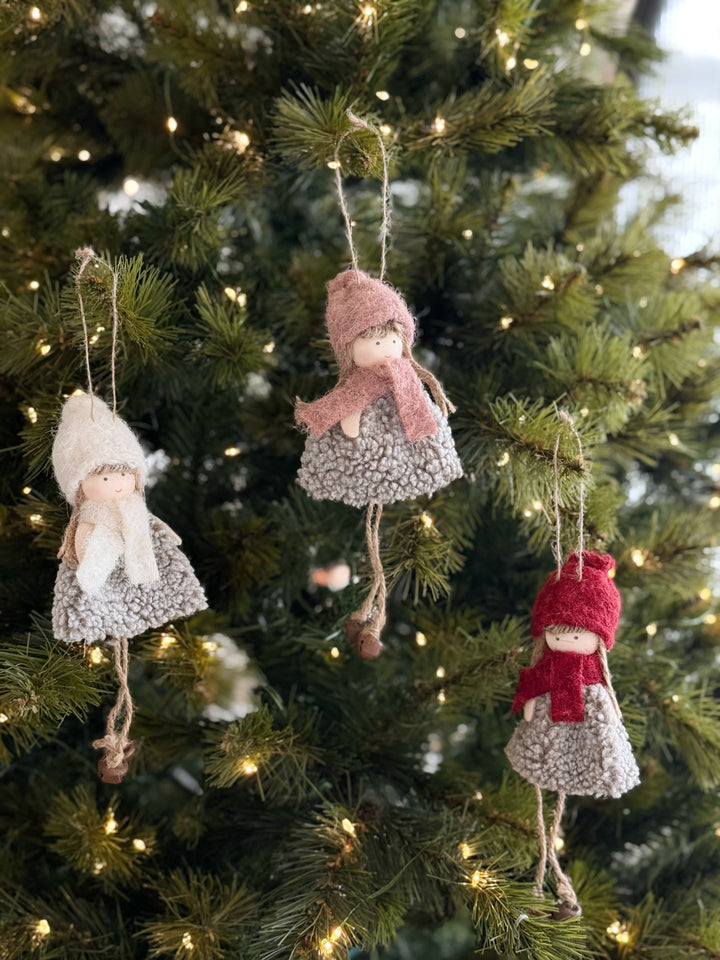 Cosy Winter Kid Ornament (3 colours)