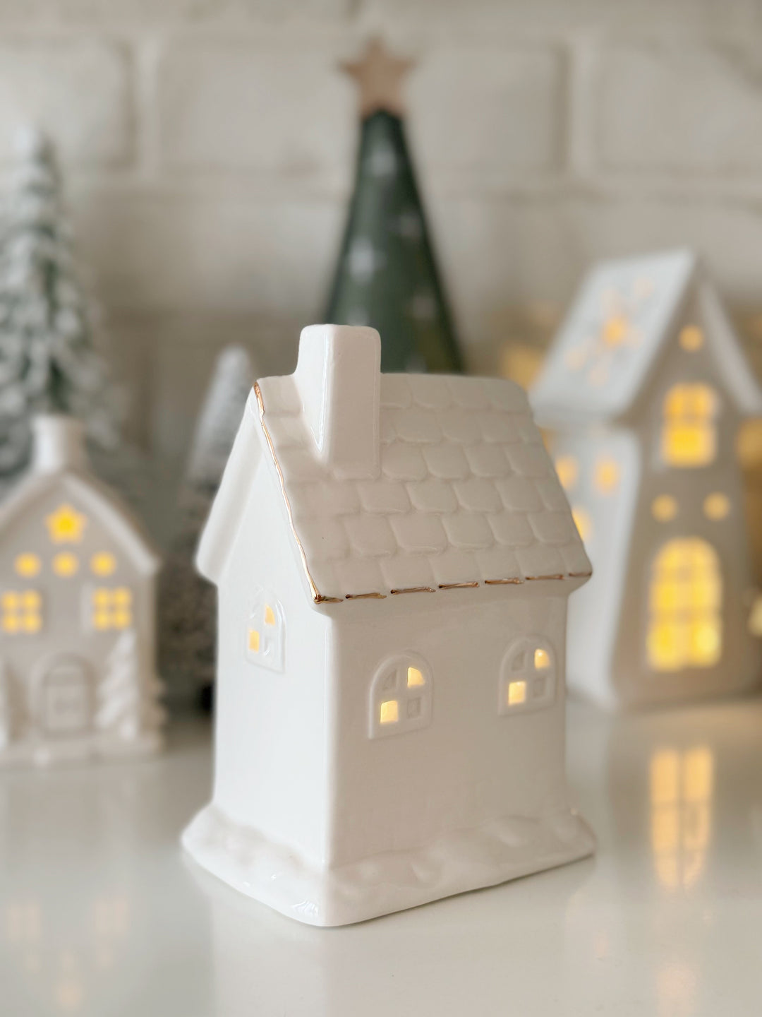Winter Wishes Light-Up Porcelain Collection (6 options)