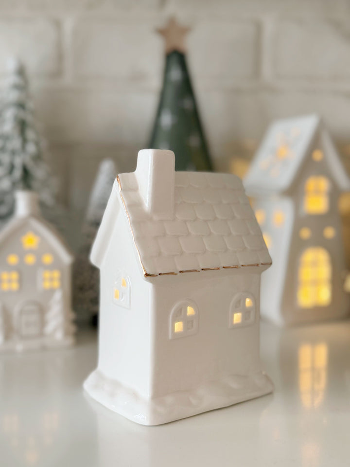 Winter Wishes Light-Up Porcelain Collection (6 options)