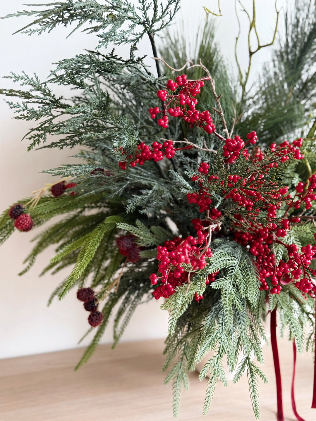 Christmas Forest in the Vase (1-sided)