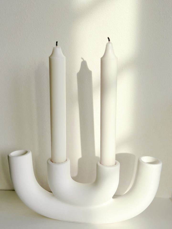 Curve Quadra Candle Stick Holder