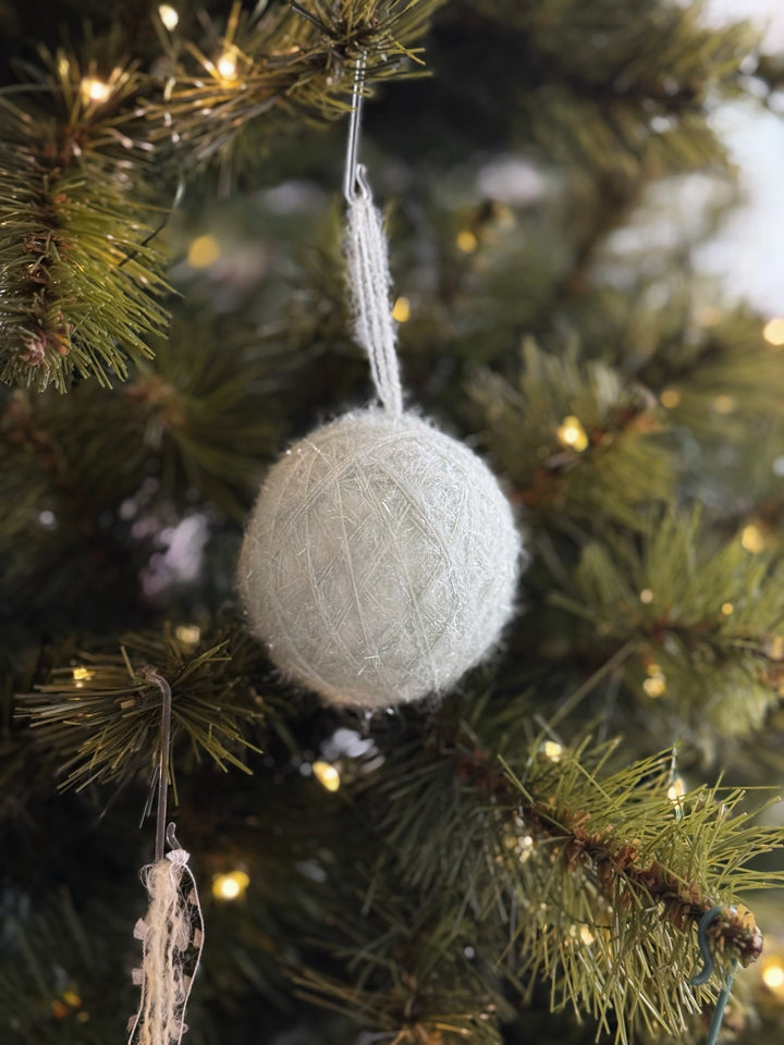 Pastel Whispers Yarn Baubles (set of 6)