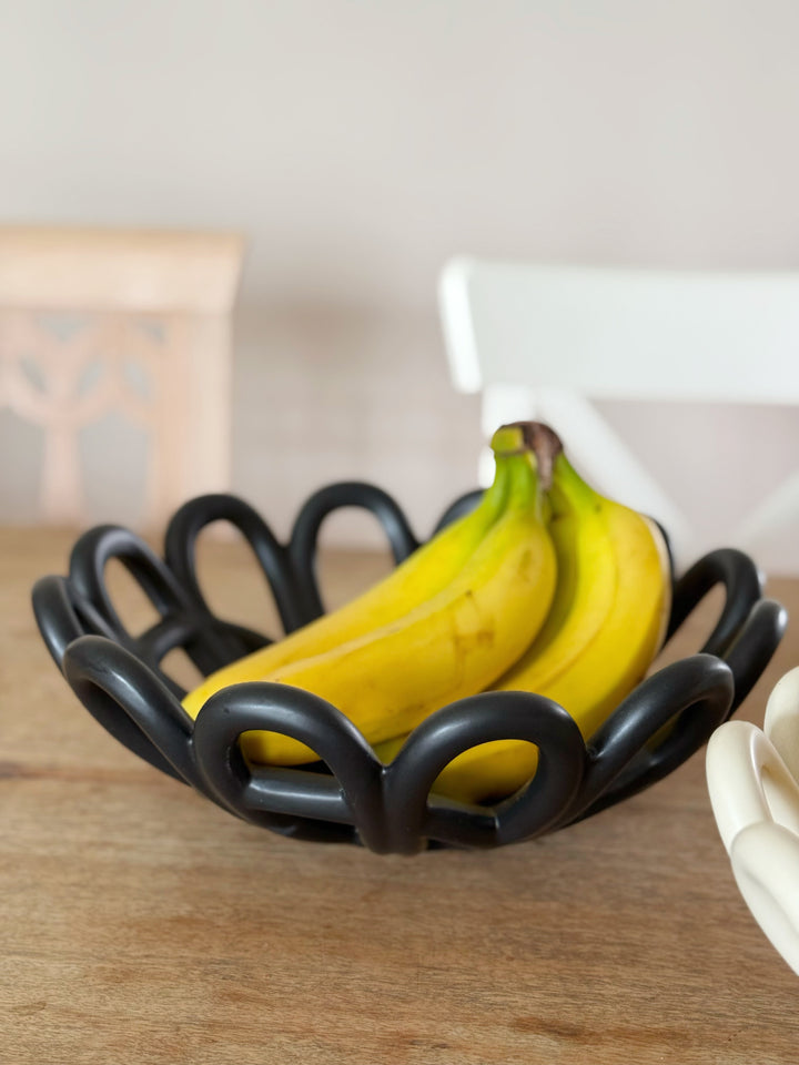 Bloom Loop Porcelain Basket (2 colours)