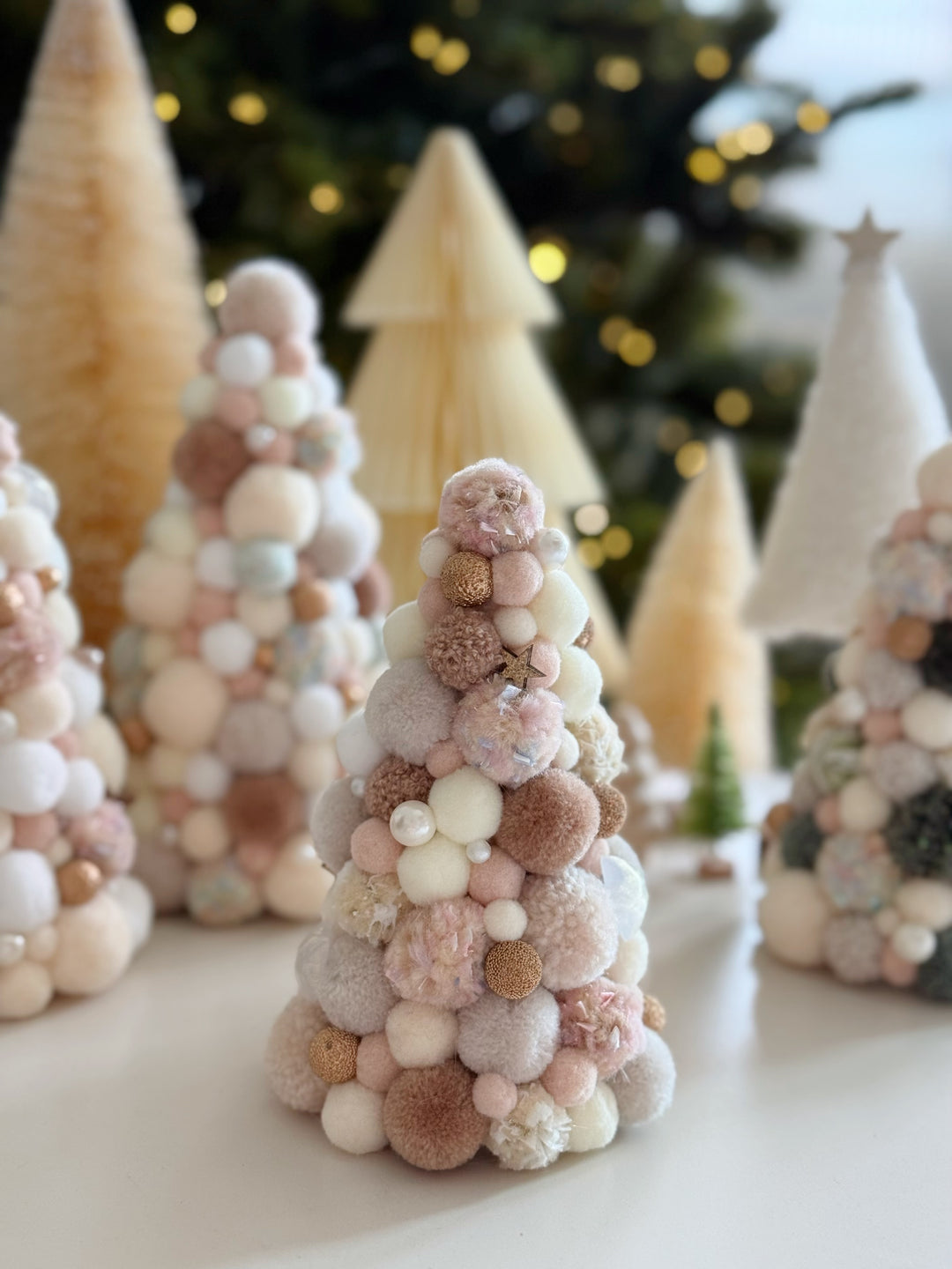 Whimsical Pom Pom Tree (4 options)