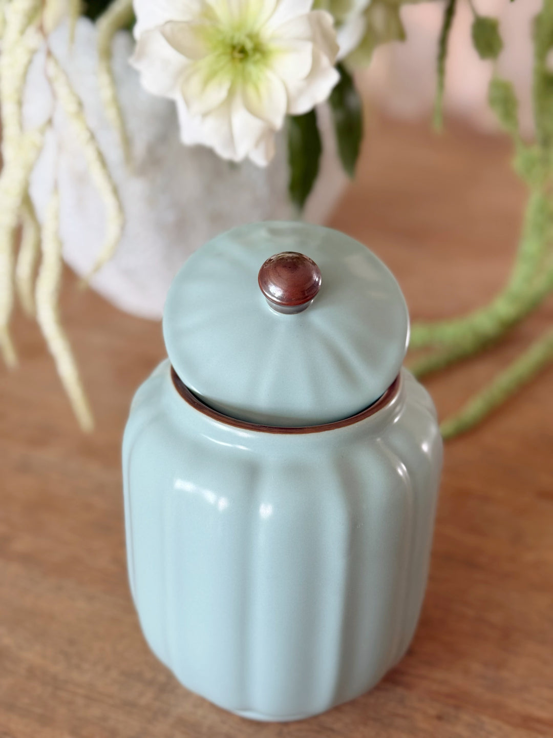 Celadon Poise Jar