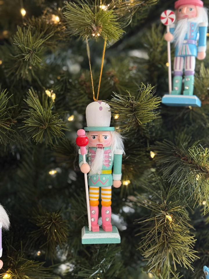 Candy Dream Nutcracker Ornaments (Set of 4)