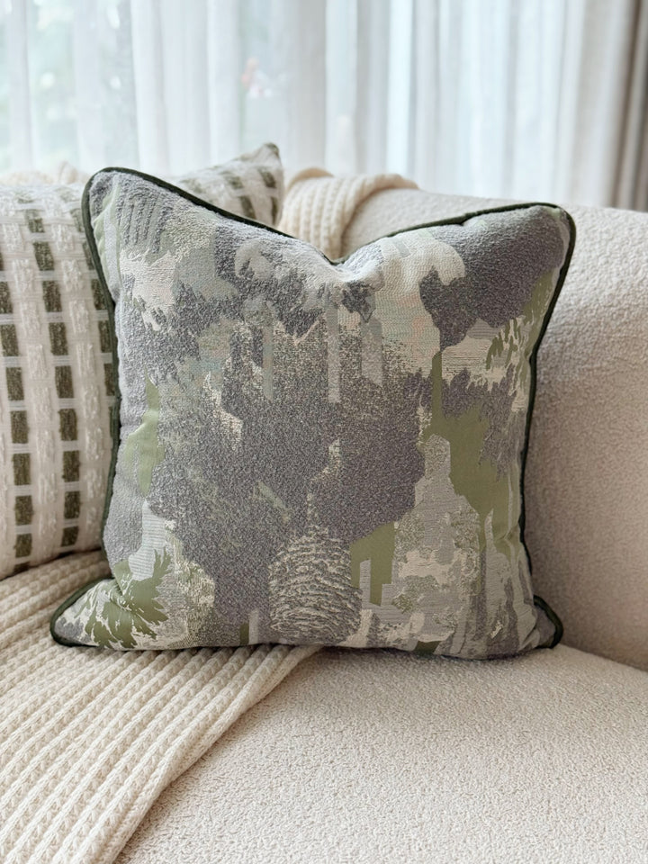 Verdant Mist Cushion Cover