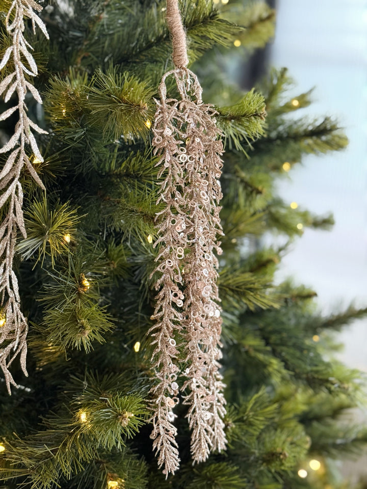 Champagne Glitter Cascade Stem