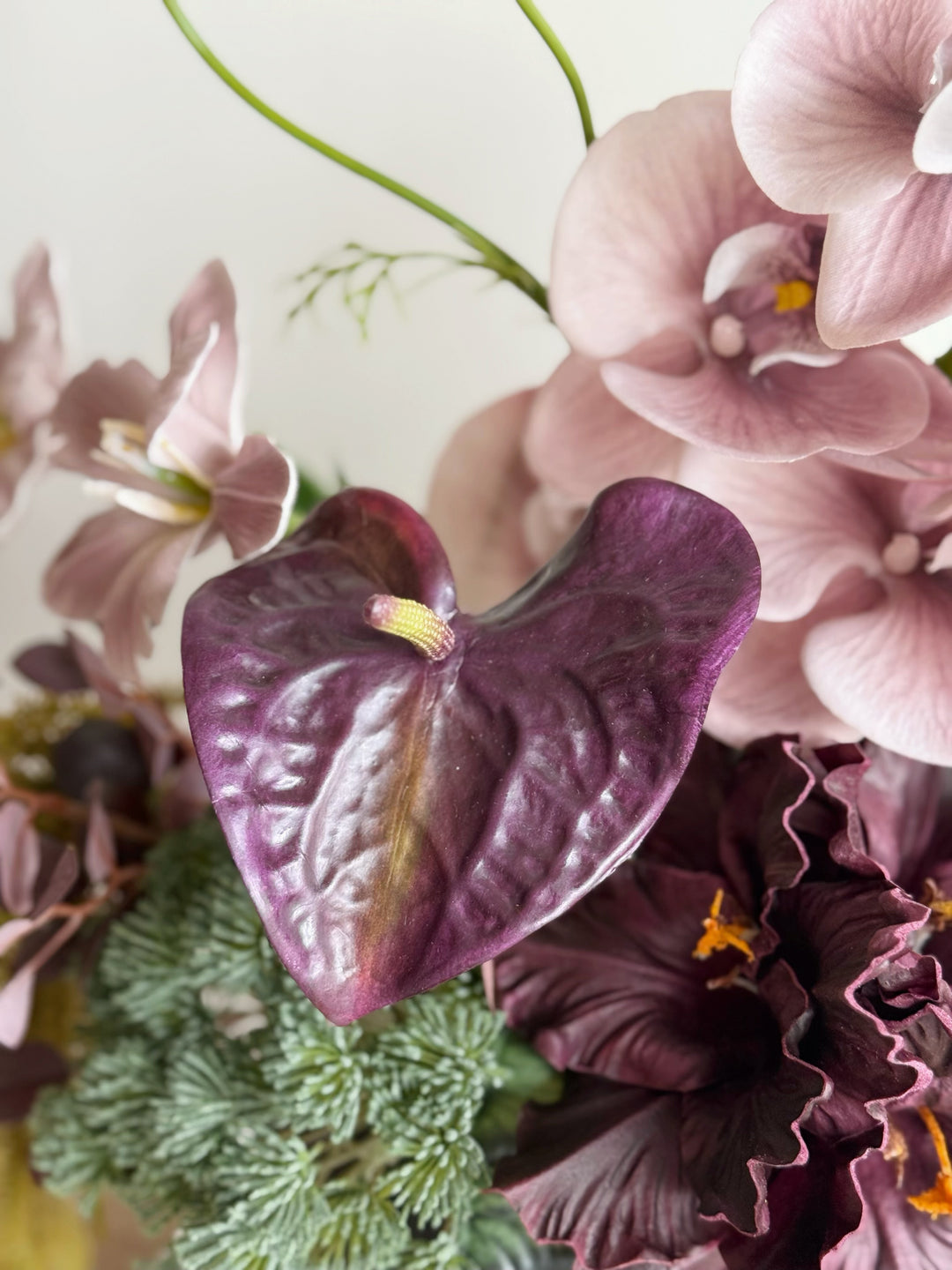 Velvet Mauve Nocturne in the Vase (1-sided)