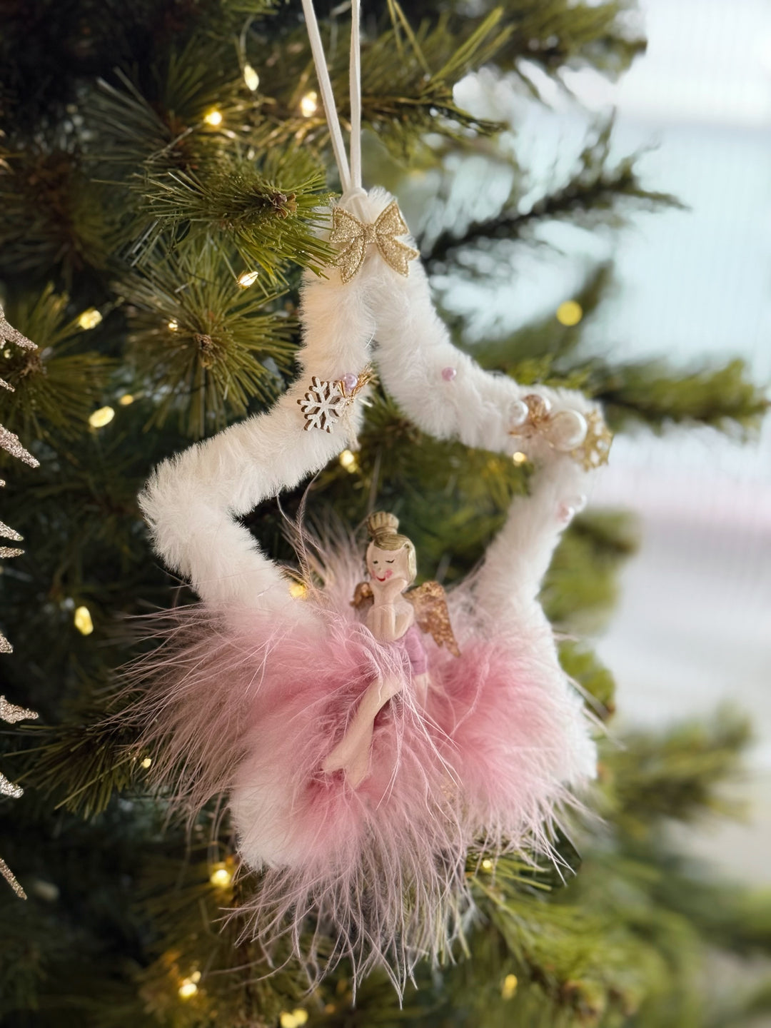 Blush Fairy Star Wreath