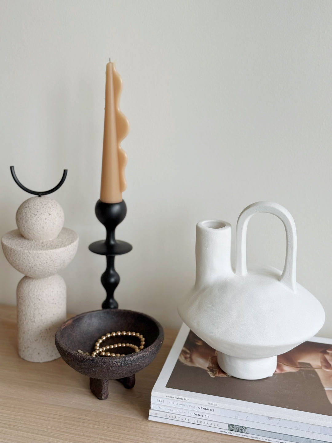 Halo Arch Porcelain Vase
