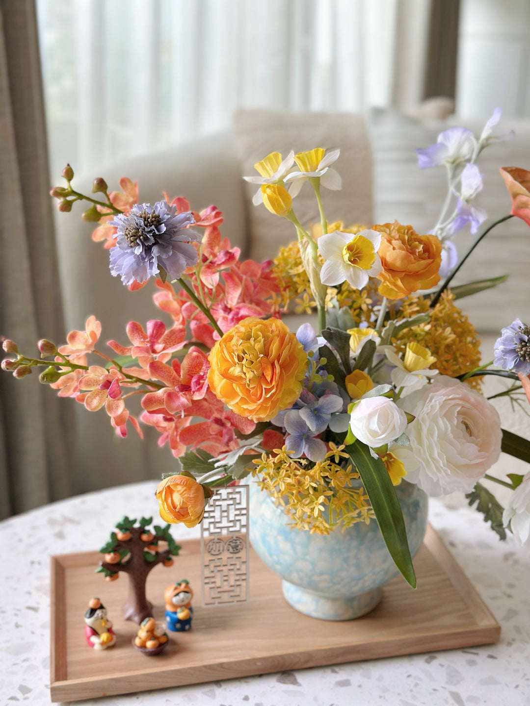 PRE-ORDER (2-6 June): Fortune Blossom in the Vase (1-sided)