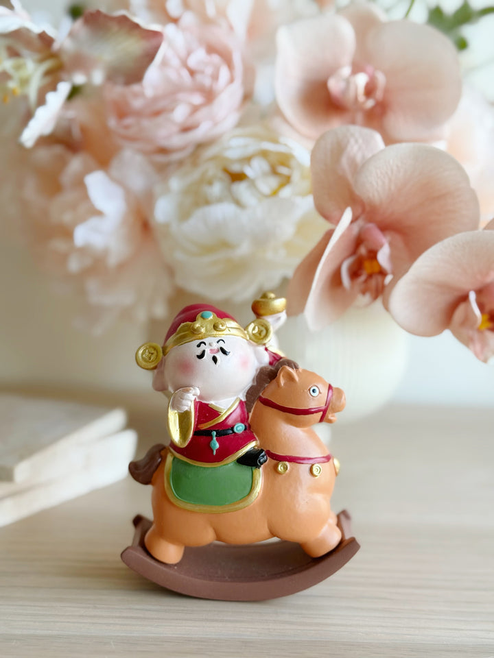 Fortune God Rock-a-Huat Horse Ornament (2 options)