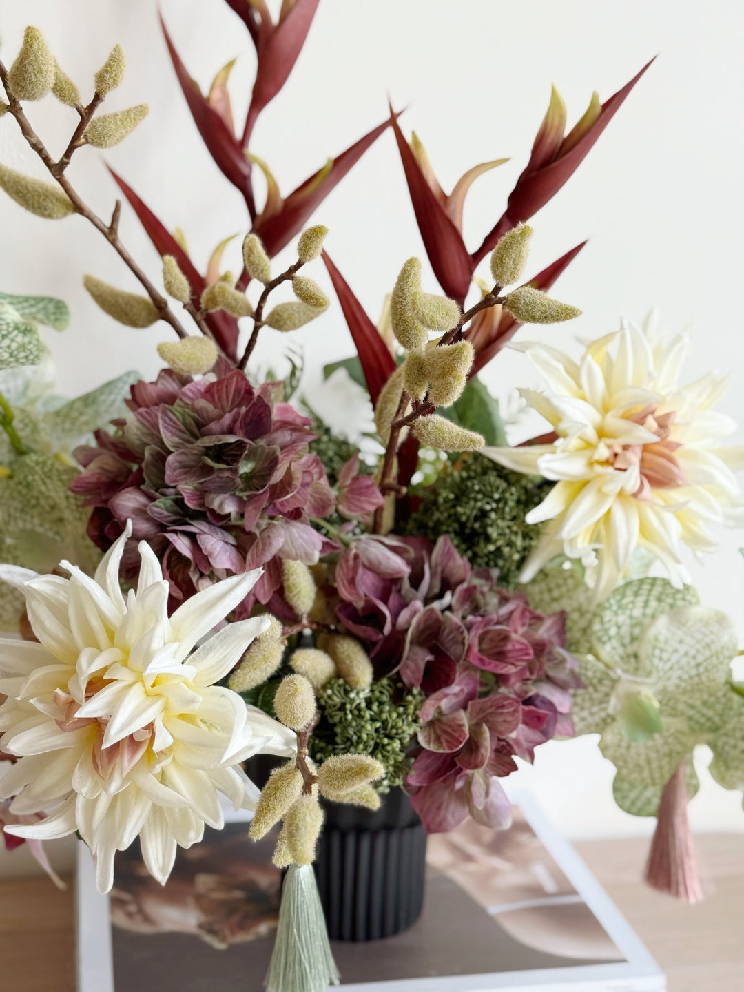 富贵满序 Prosperity In Full Form Bloom (1-Sided)