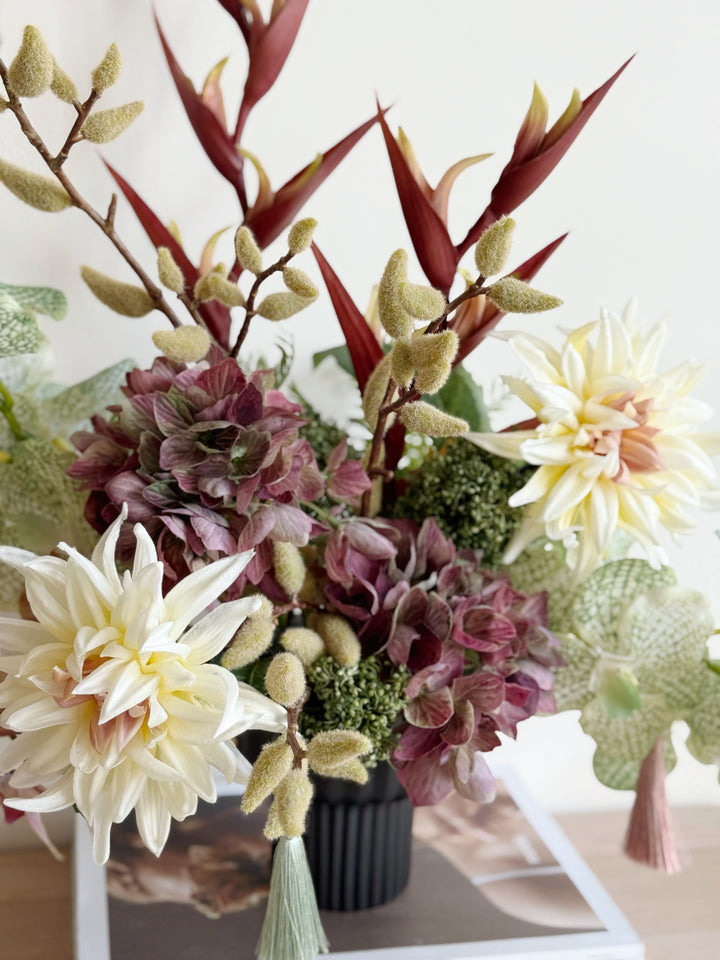 富贵满序 Prosperity In Full Form Bloom (1-Sided)