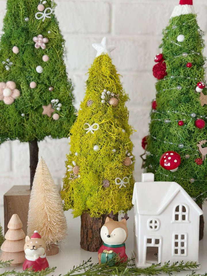Whimsical Moss Tree Collection (3 options)