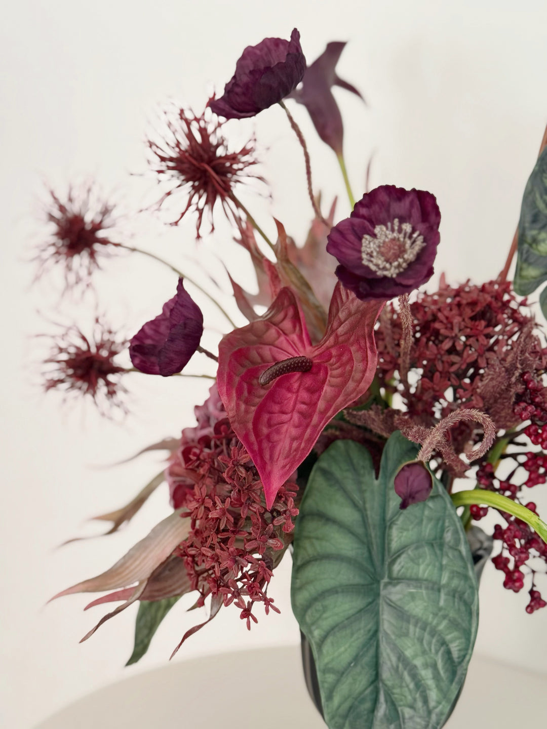 Velvet Nocturne Bloom in the Vase (1-sided)