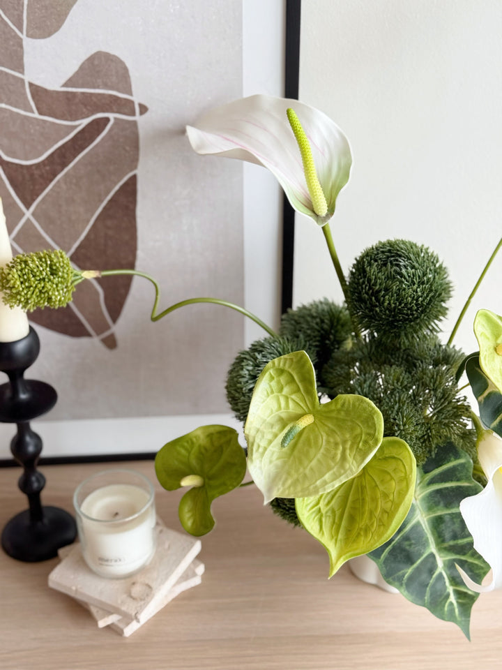 Sculpted Verdure in the Pedestal (1-sided)