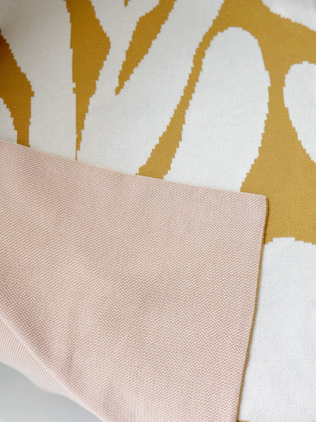 Mustard Blush Botanica Throw