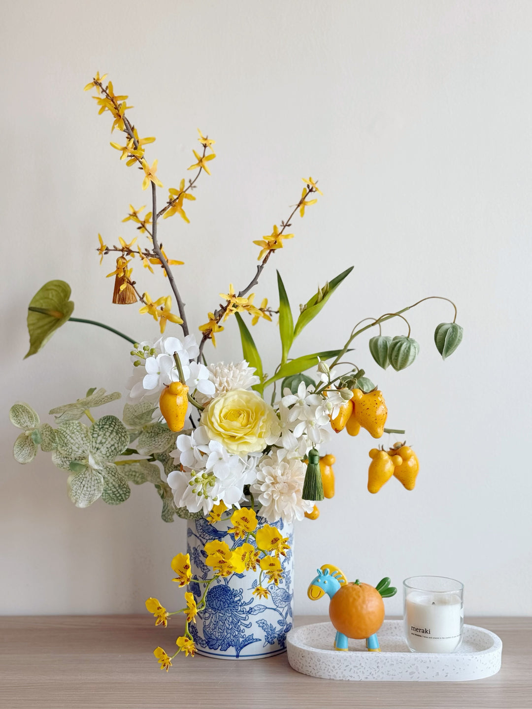 Golden Harvest in the Vase (1-sided) - 3LittlePicks