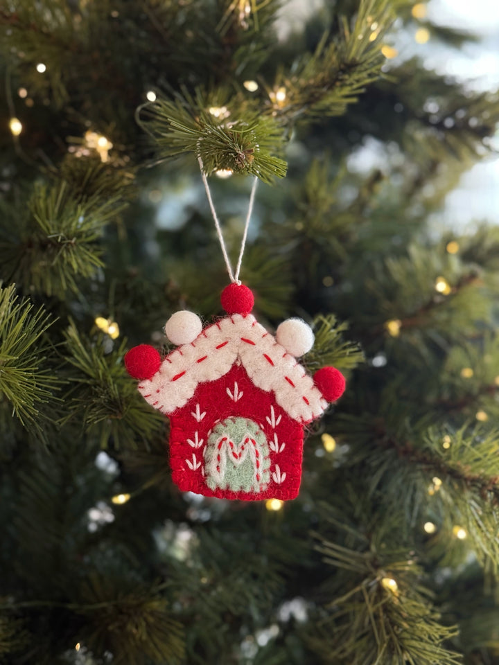 Cozy Cottage Ornament (3 options)