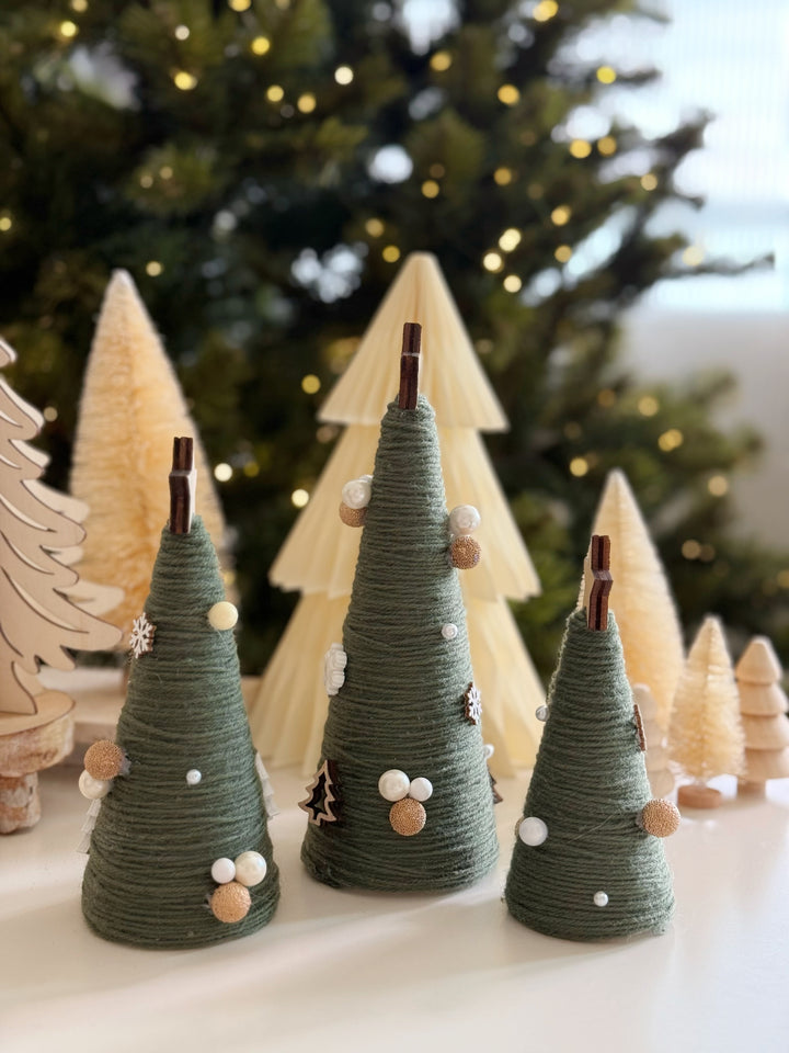 Nordic Whimsy Tree Trio (set of 3)