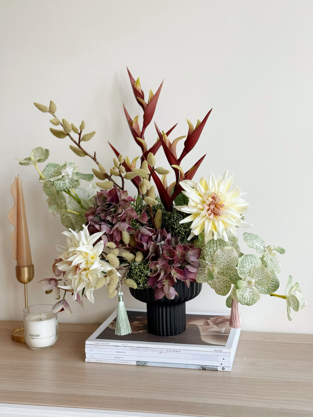 富贵满序 Prosperity In Full Form Bloom (1-Sided)