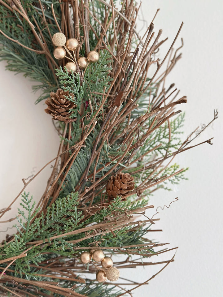 Velvet Pine Aura Wreath