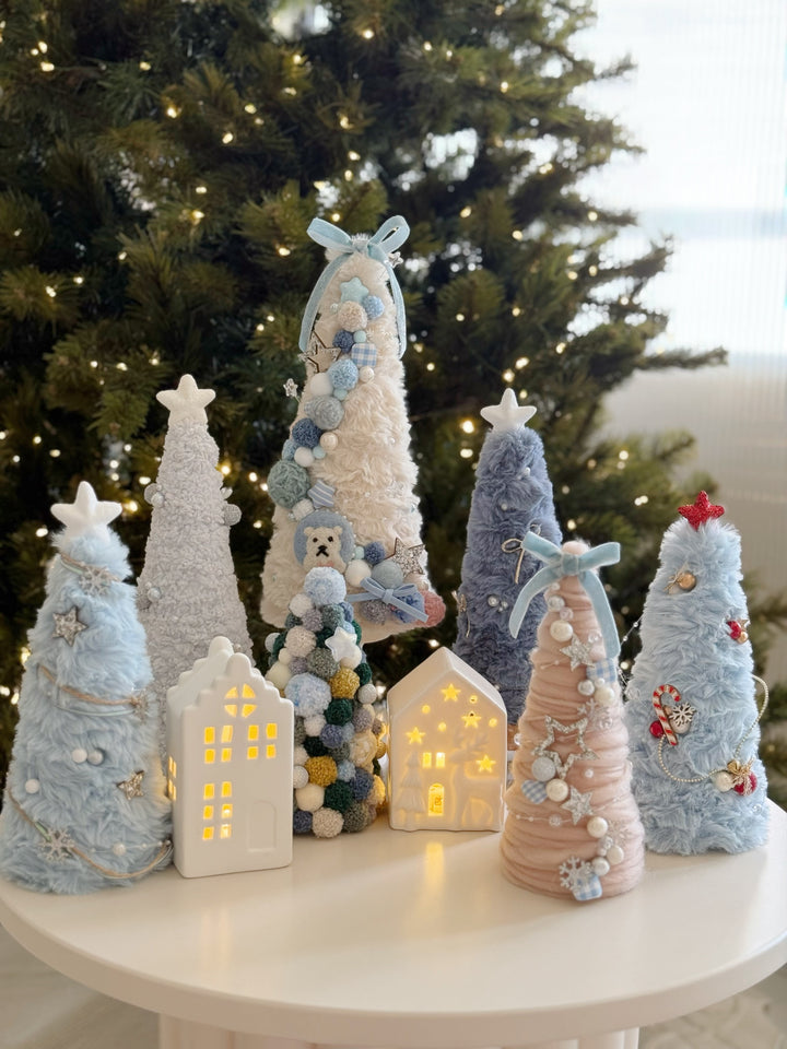Frosted Blue Tree Collection (7 options)