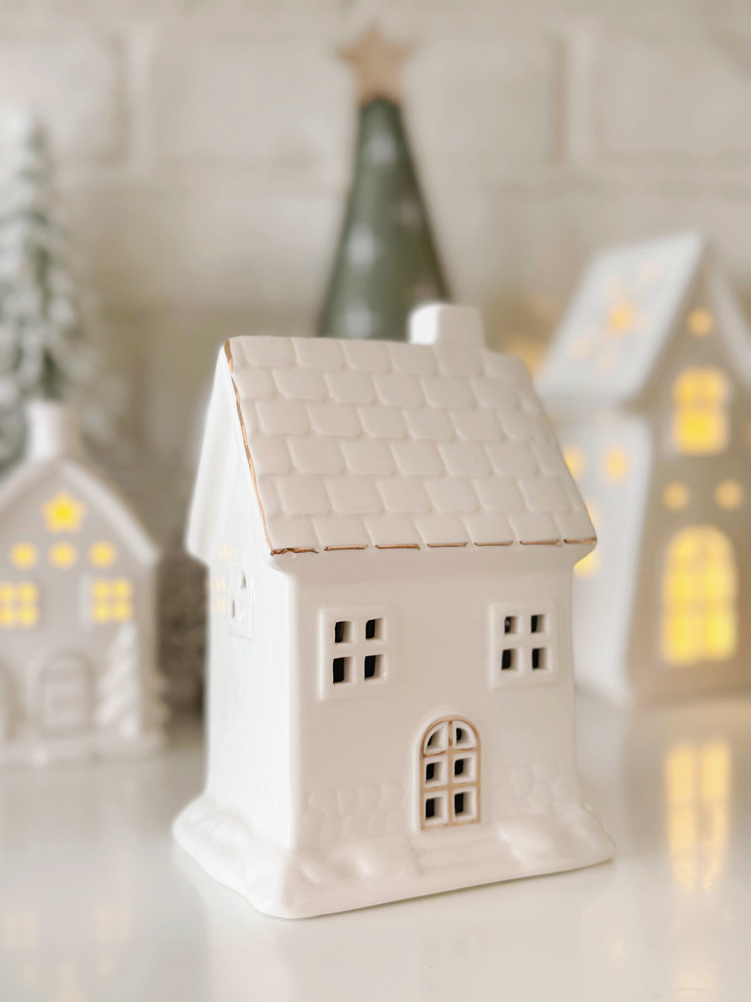 Winter Wishes Light-Up Porcelain Collection (6 options)