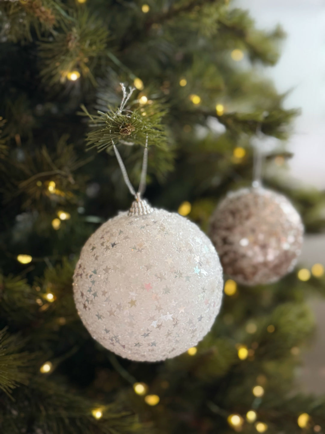 Golden Whisper Ornament Set (set of 8)