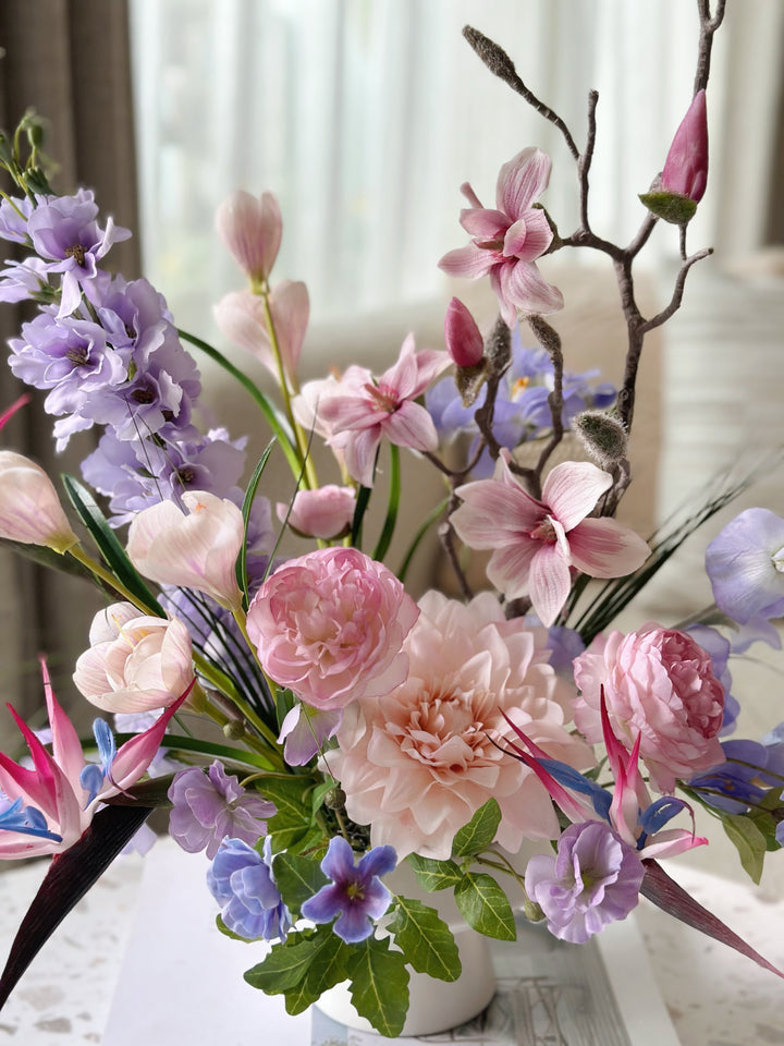 Radiant Bloom Symphony in the Pot (1-sided)
