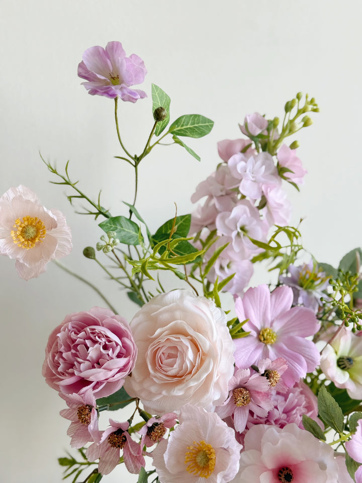 Blushing Garden Reverie In The Vase (1-sided)