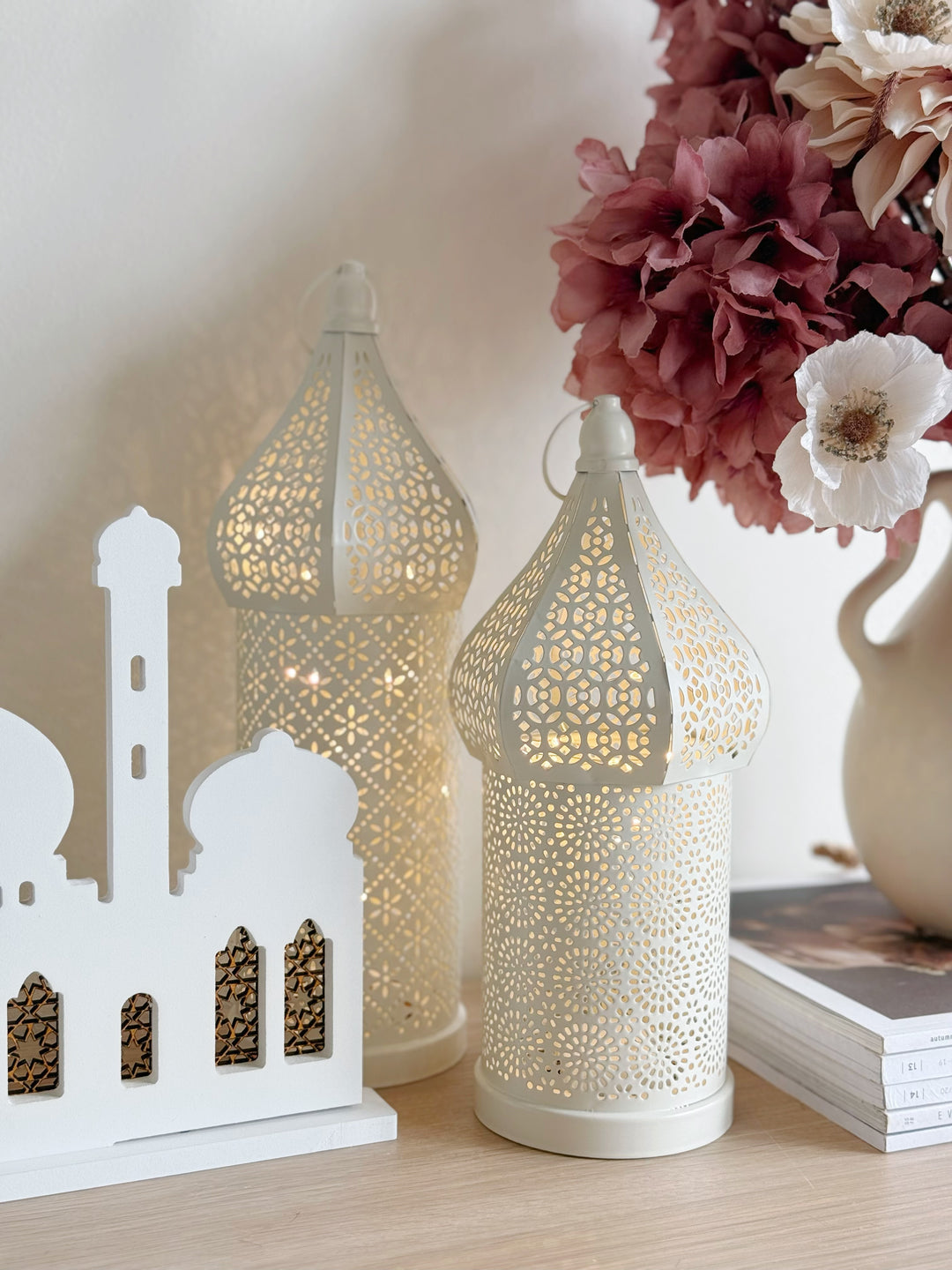 Moonlit Minaret Lantern (2 sizes)