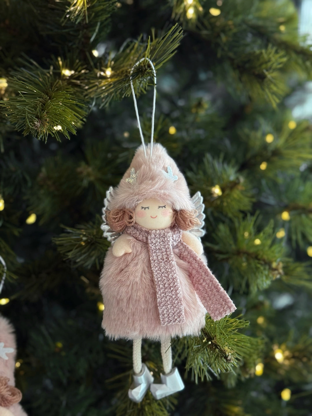 Merry Puff Angel Ornament (2 options)