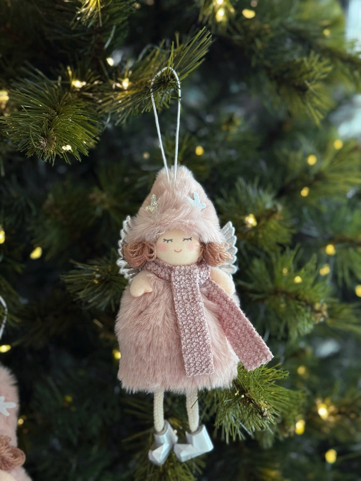 Merry Puff Angel Ornament (2 options)